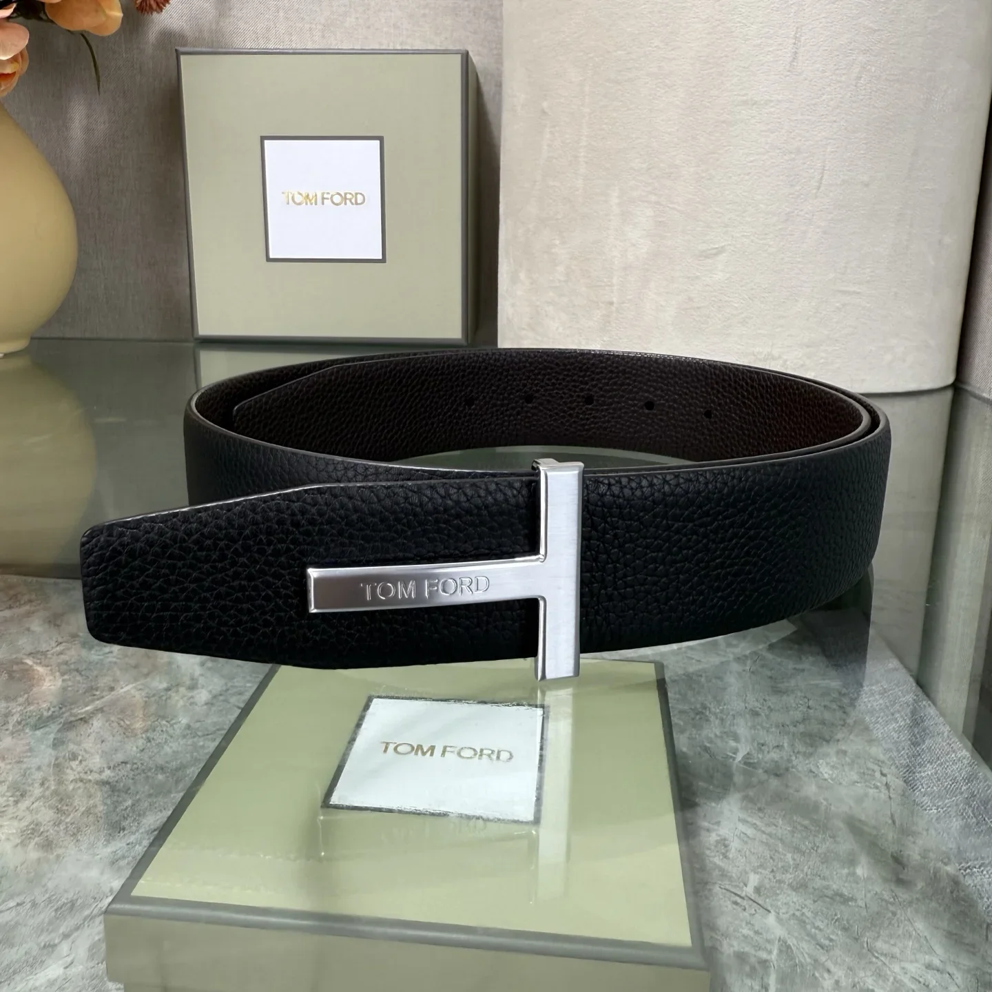 TOM FORD Belts Leather 170202607050799 - Image 2