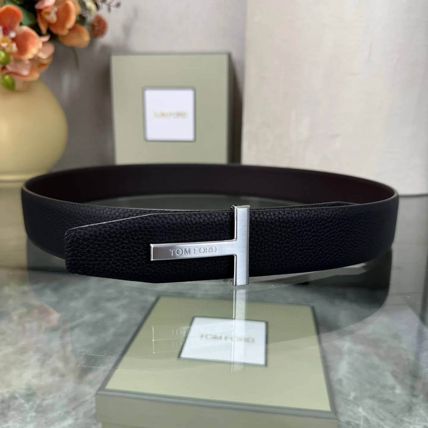 TOM FORD Belts Leather 170202607050799 - Image 3