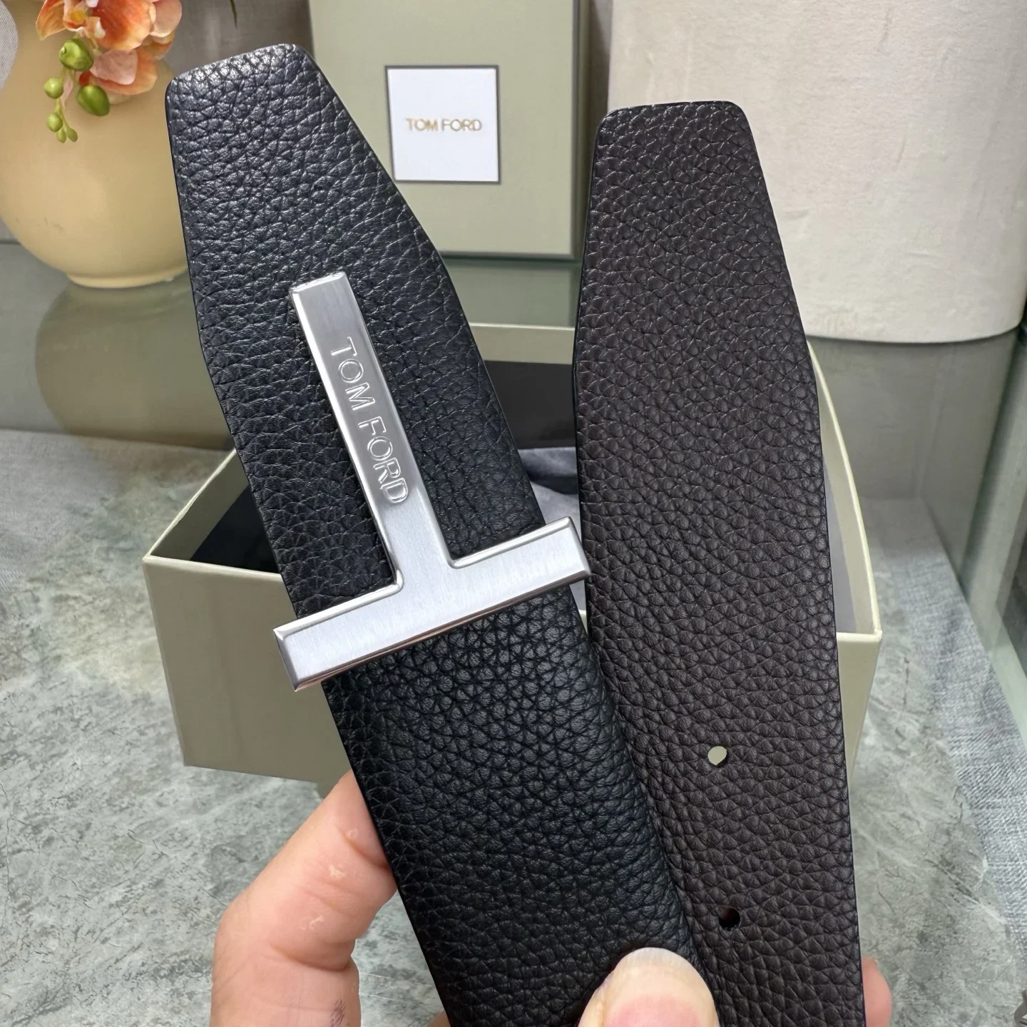 TOM FORD Belts Leather 170202607050799 - Image 8