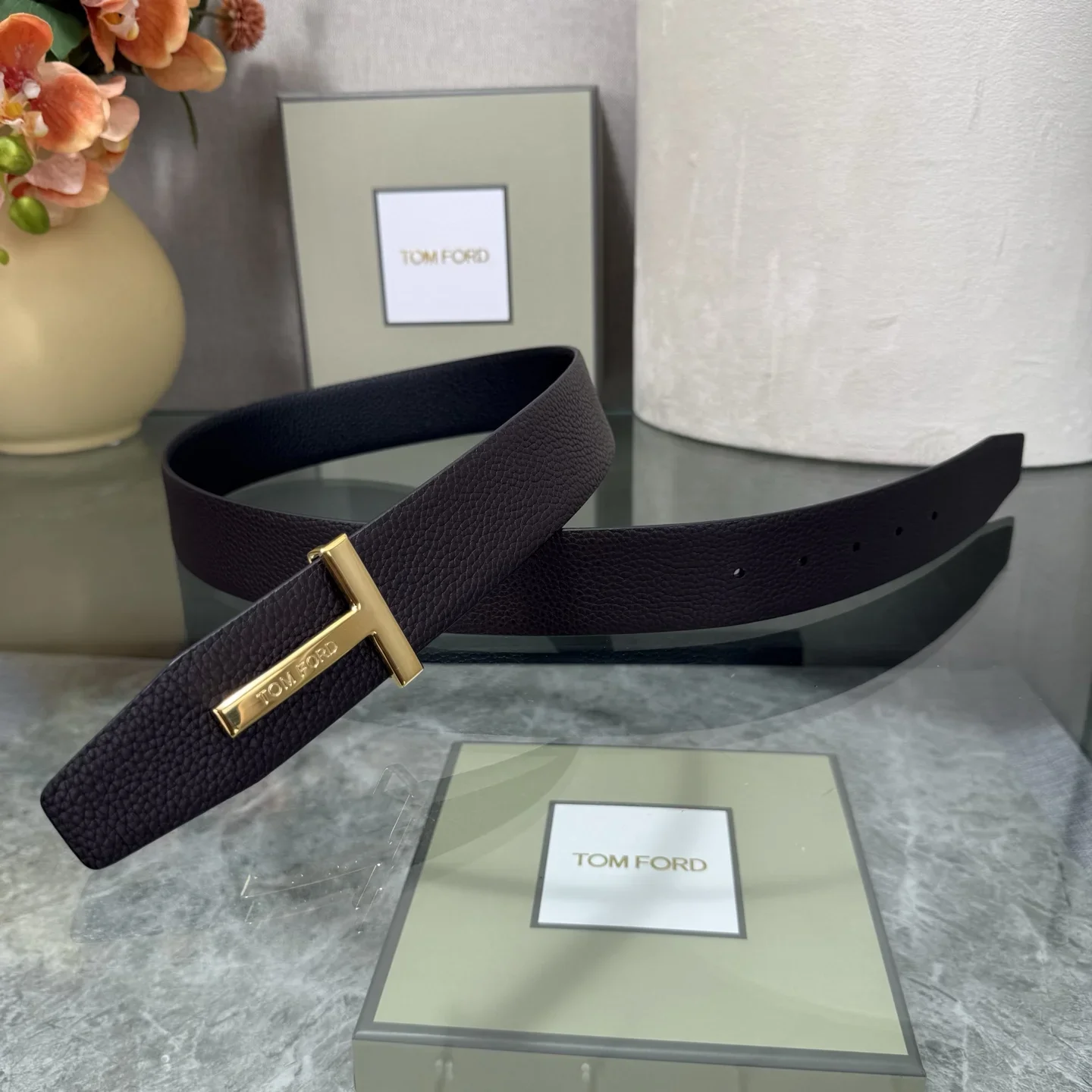 TOM FORD Belts Leather 170202607050808 - Image 4