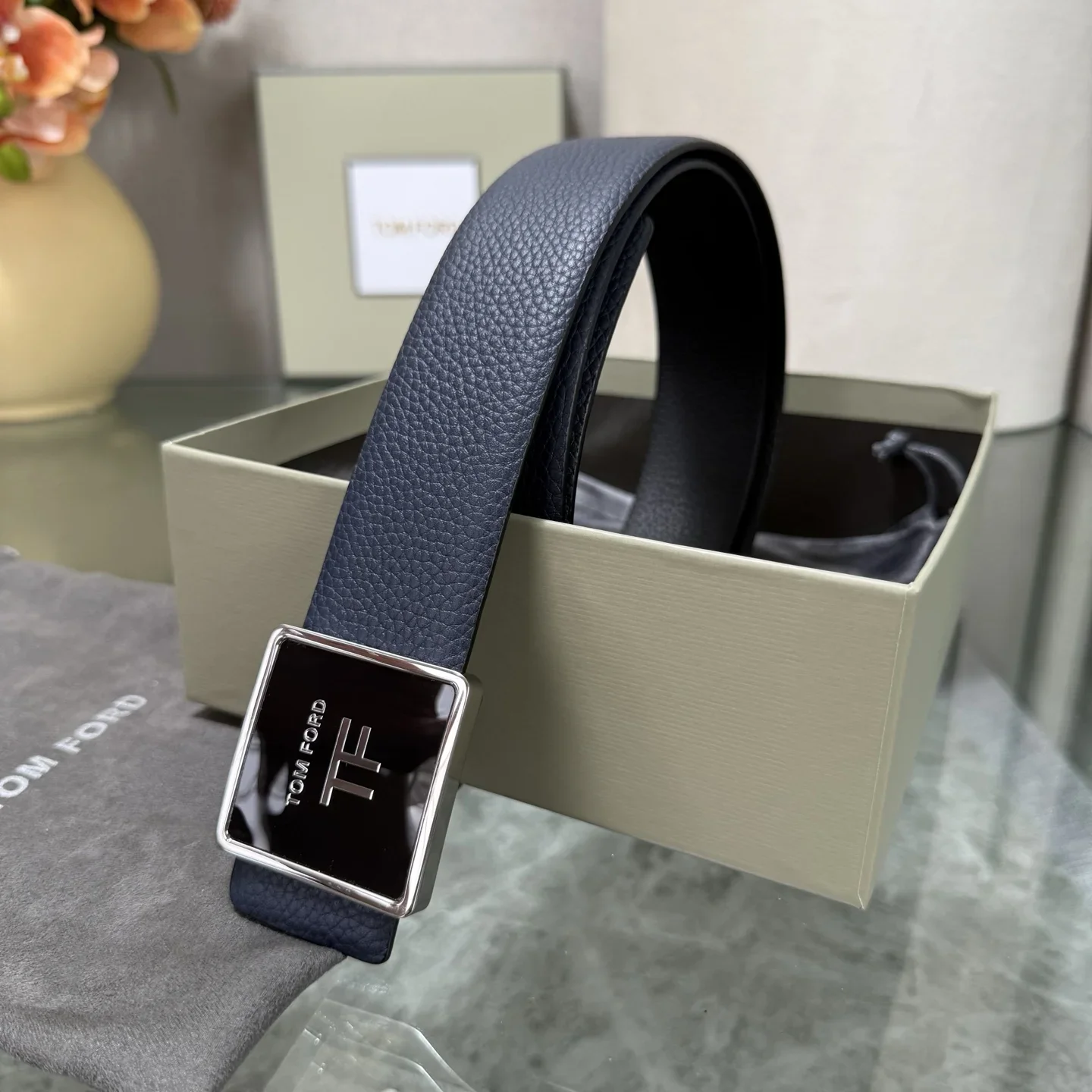 TOM FORD Belts Top Grain Leather 170202607050791 - Image 6