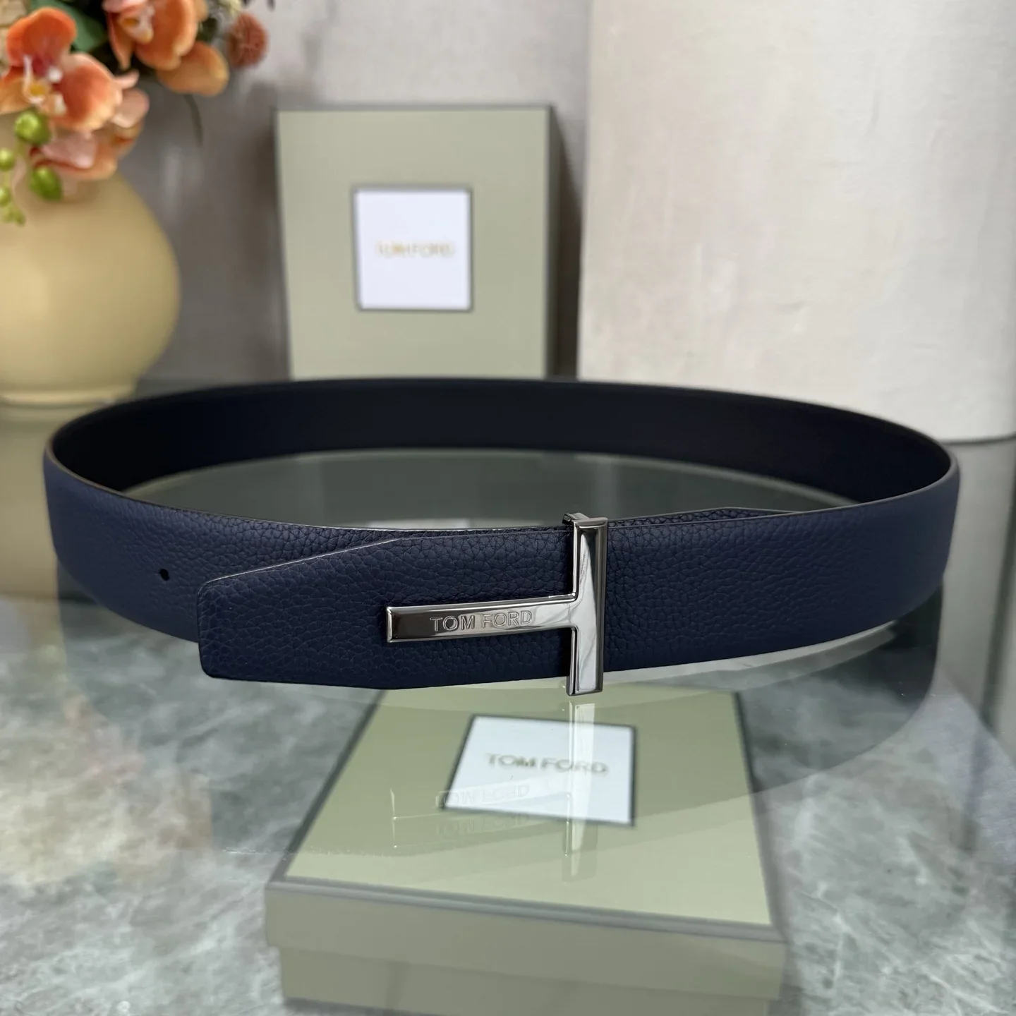 TOM FORD Belts Top Grain Leather 170202607050796 - Image 3