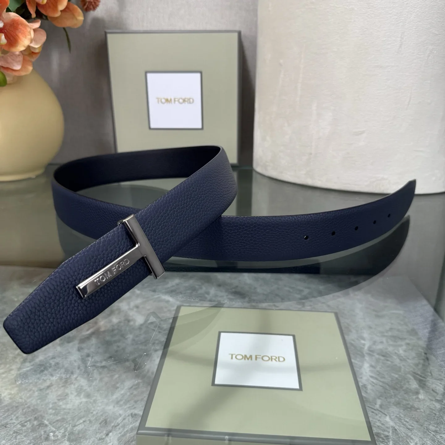 TOM FORD Belts Top Grain Leather 170202607050796 - Image 4