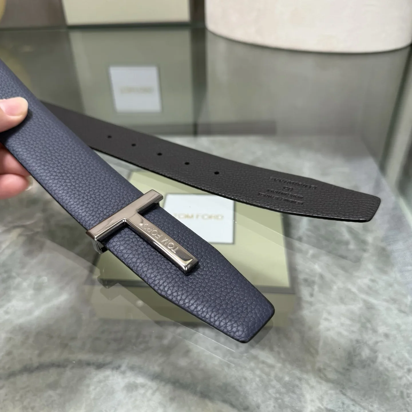 TOM FORD Belts Top Grain Leather 170202607050796 - Image 5