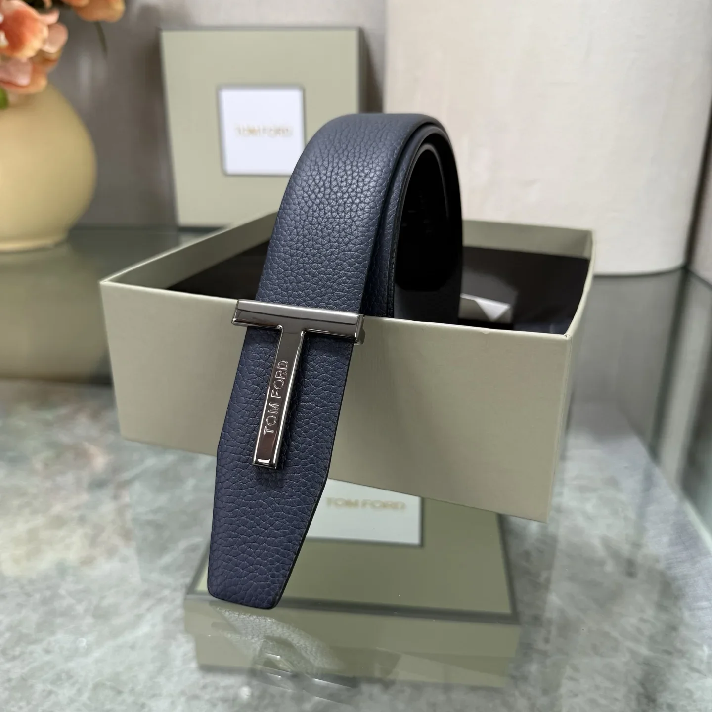 TOM FORD Belts Top Grain Leather 170202607050796 - Image 6