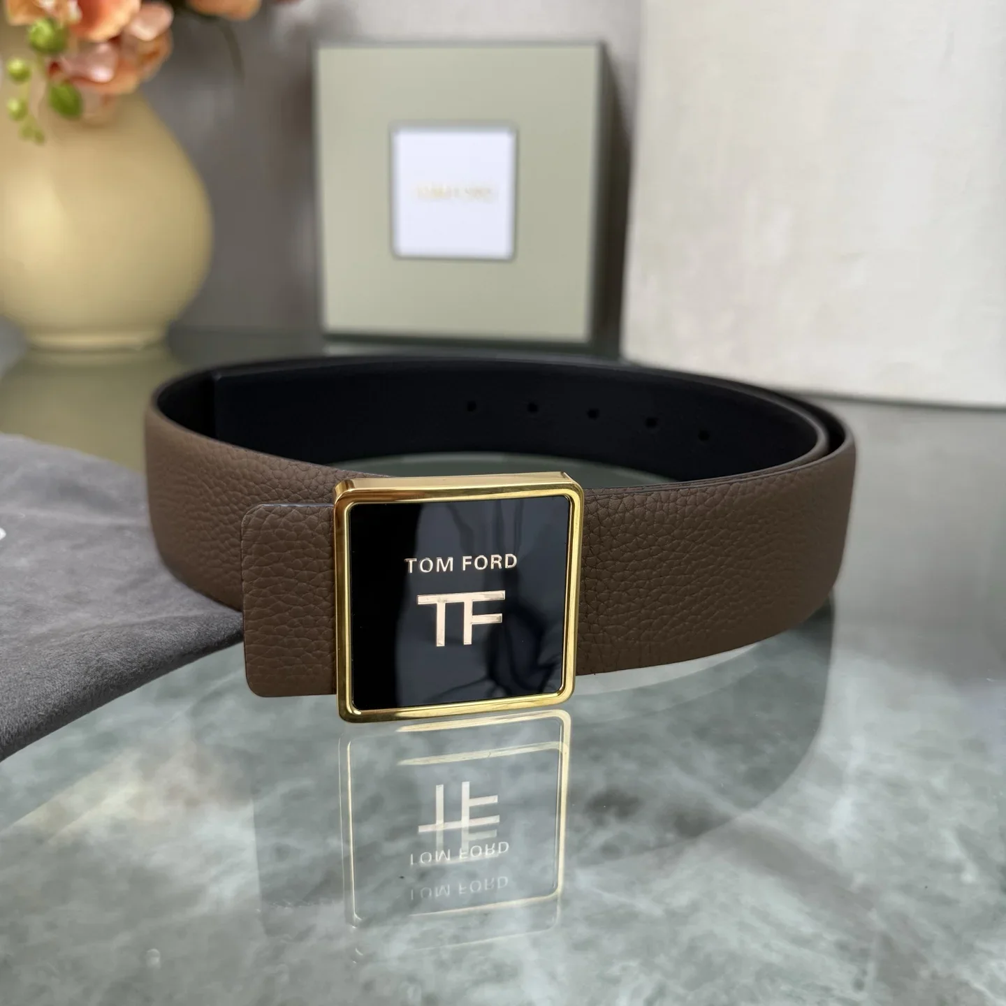 TOM FORD Belts Top Grain Leather 170202607050807 - Image 2