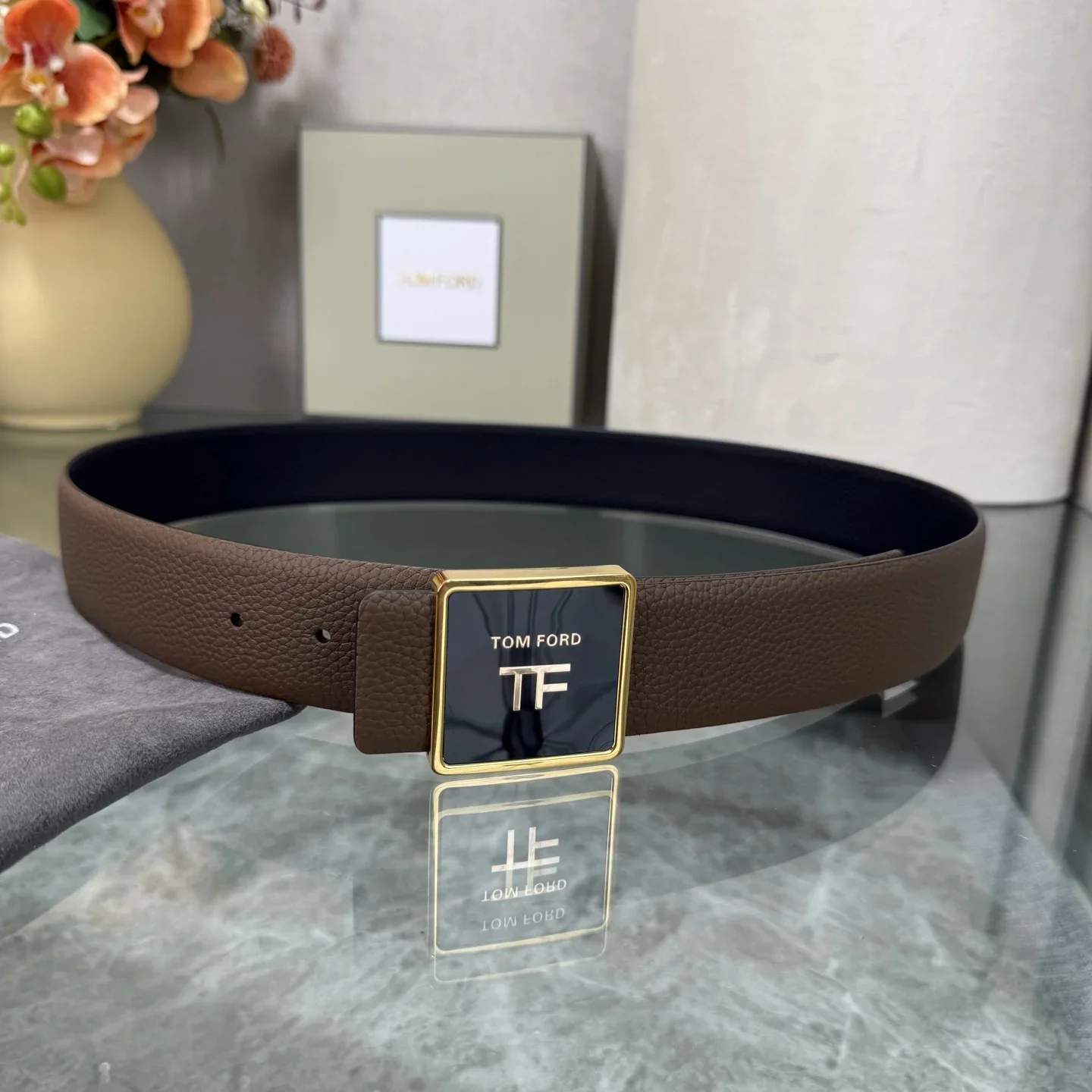 TOM FORD Belts Top Grain Leather 170202607050807 - Image 3