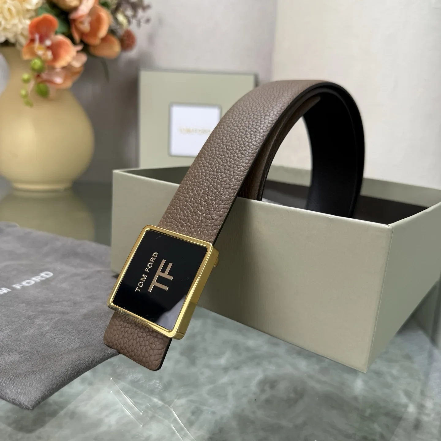 TOM FORD Belts Top Grain Leather 170202607050807 - Image 6