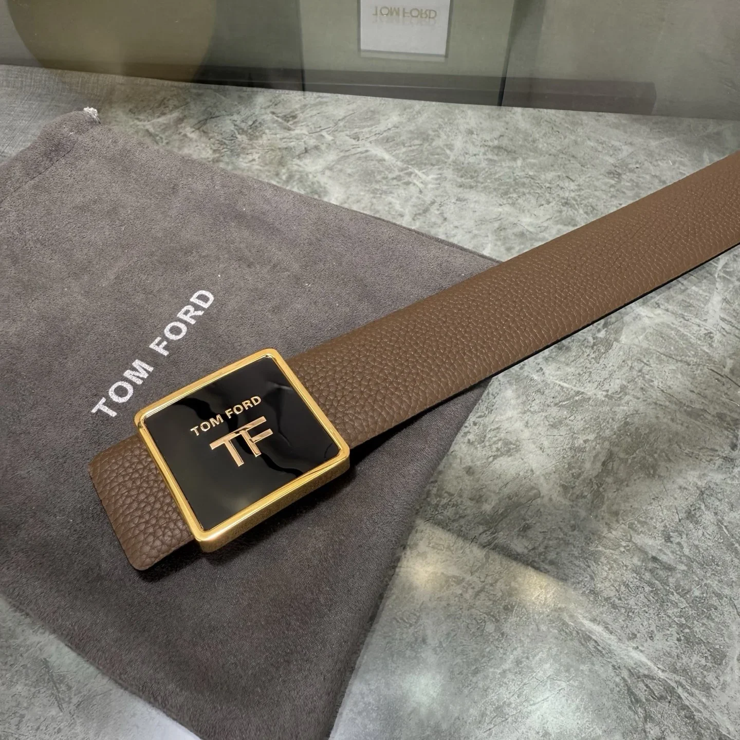 TOM FORD Belts Top Grain Leather 170202607050807 - Image 9