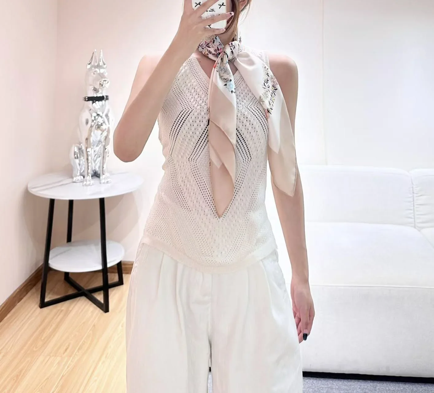 UNCATEGORIZED Scarves & Twilly 175202607020628 - Image 2