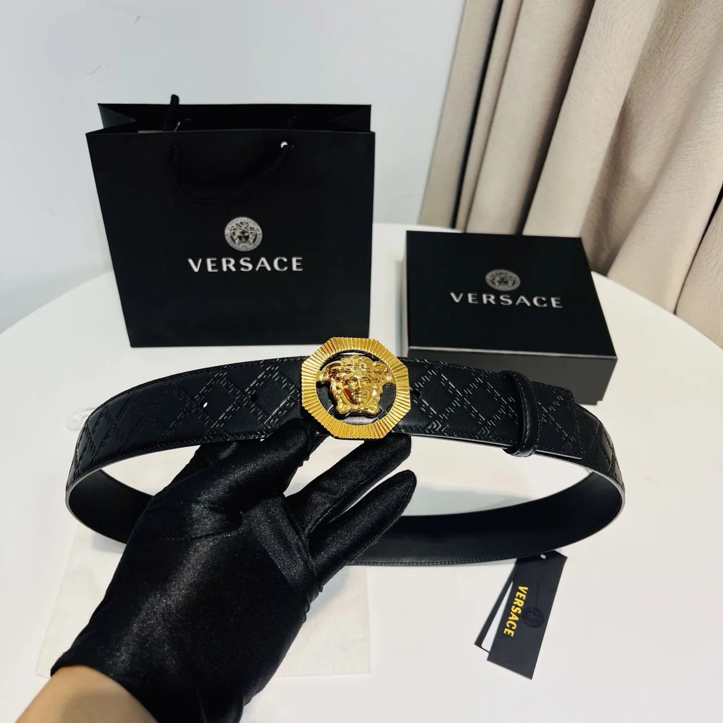 VERSACE Belts 4.0cm Width 160202607050842 - Image 3