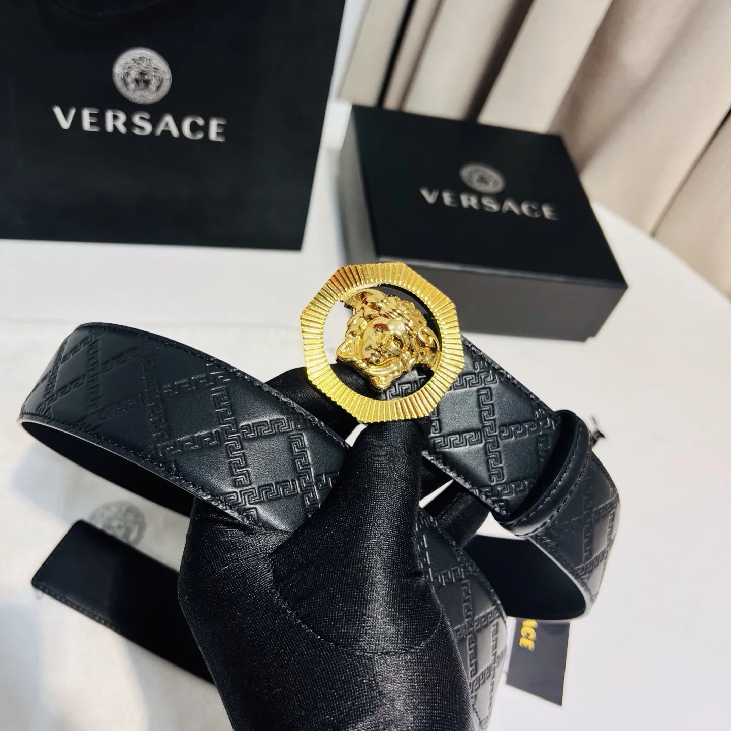 VERSACE Belts 4.0cm Width 160202607050842 - Image 5