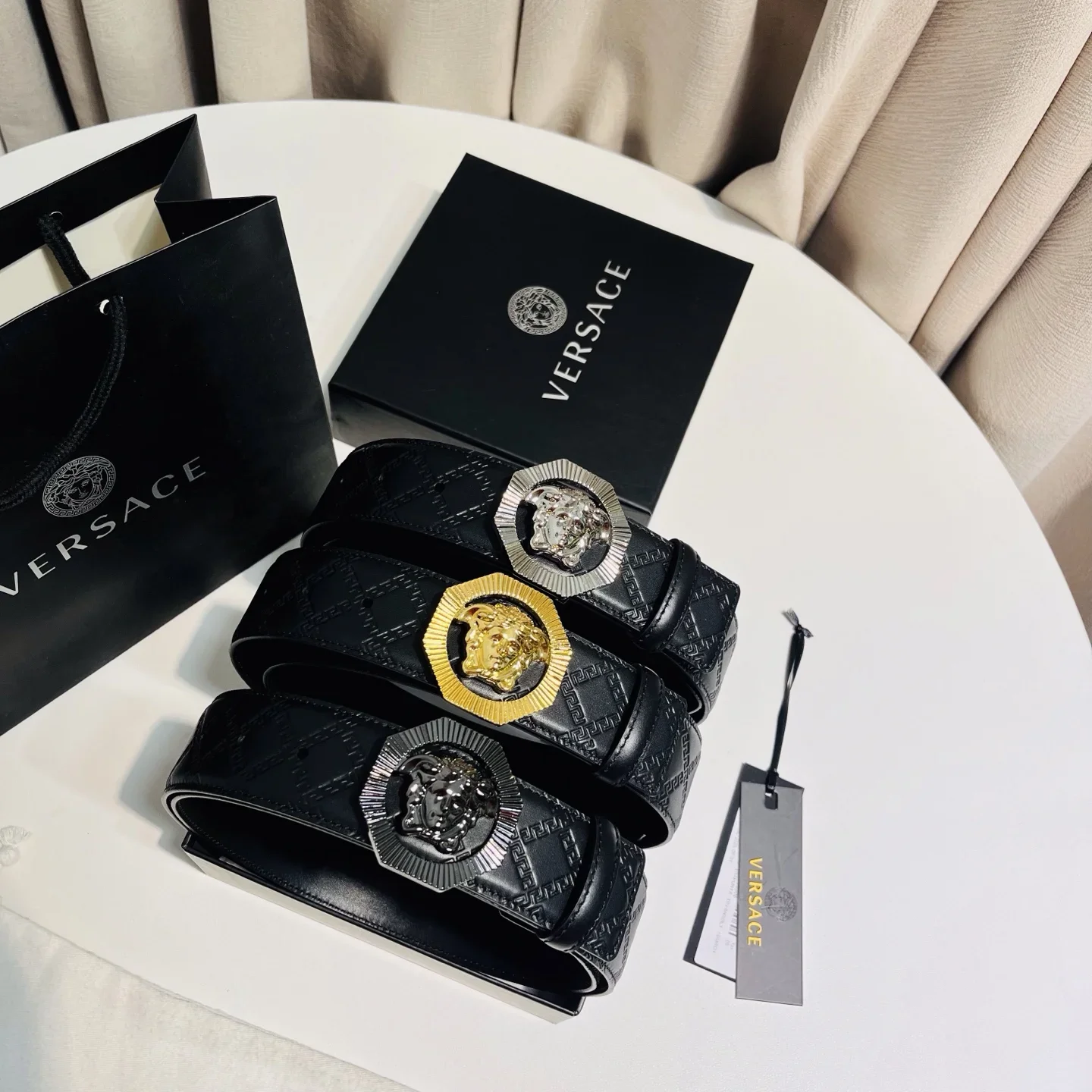 VERSACE Belts 4.0cm Width 160202607050842 - Image 9