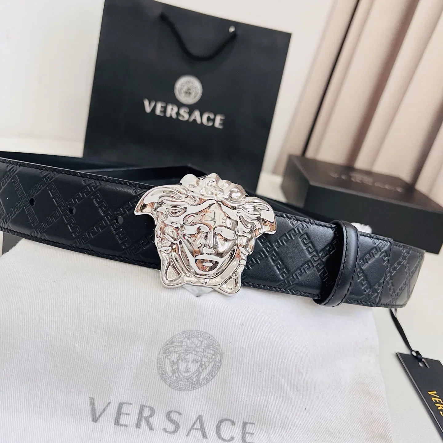 VERSACE Belts 4.0cm Width 160202607050844 - Image 2