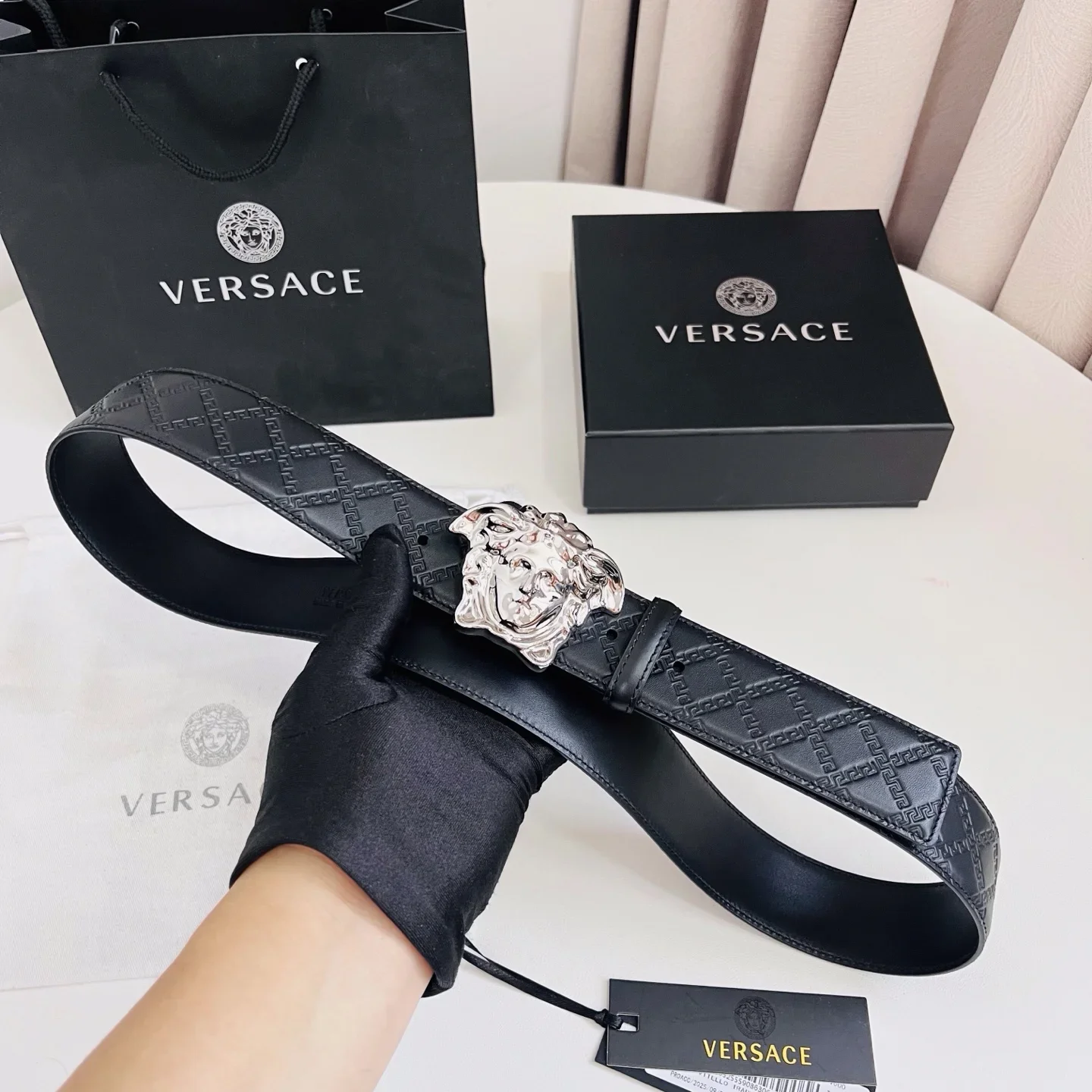 VERSACE Belts 4.0cm Width 160202607050844 - Image 3