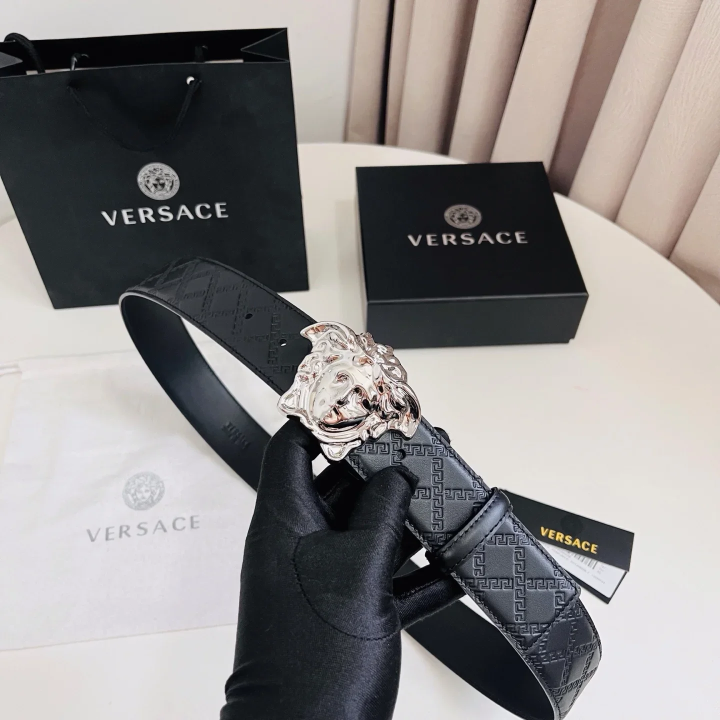 VERSACE Belts 4.0cm Width 160202607050844 - Image 6