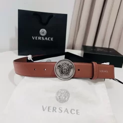 VERSACE Belts Calfskin Leather 180202607050840