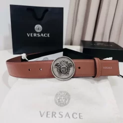 Alternative view of VERSACE Belts Calfskin Leather 180202607050840