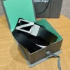 ZEGNA Belts Calf Leather 3.5cm Width 170202607050850