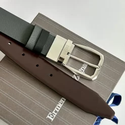 ZEGNA Belts Calf Leather 3.5cm Width 170202607050852