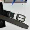 ZEGNA Belts Calf Leather 3.5cm Width 170202607050853