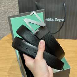 Alternative view of ZEGNA Belts Cowhide Leather 3.5cm Width 170202607050859
