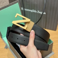 Alternative view of ZEGNA Belts Top-layer Leather 3.5cm Width 170202607050856
