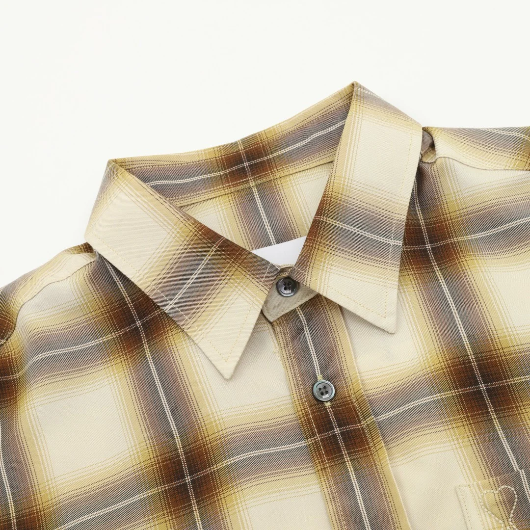AMI Shirts Lyocell Canvas 38-41 B70202608030004 - Image 4