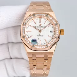 Alternative view of AUDEMARS PIGUET Royal Oak Automatic 15550ST (White-Blue Dial) 37mm A650202608050193