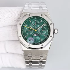 Alternative view of AUDEMARS PIGUET Royal Oak Automatic 26574ST (Green-Blue-Light blue Dial) 41mm A450202608050167