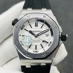 Alternative view of AUDEMARS PIGUET Royal Oak Offshore Automatic 15710 (White Dial) 42mm JF B150202608050238