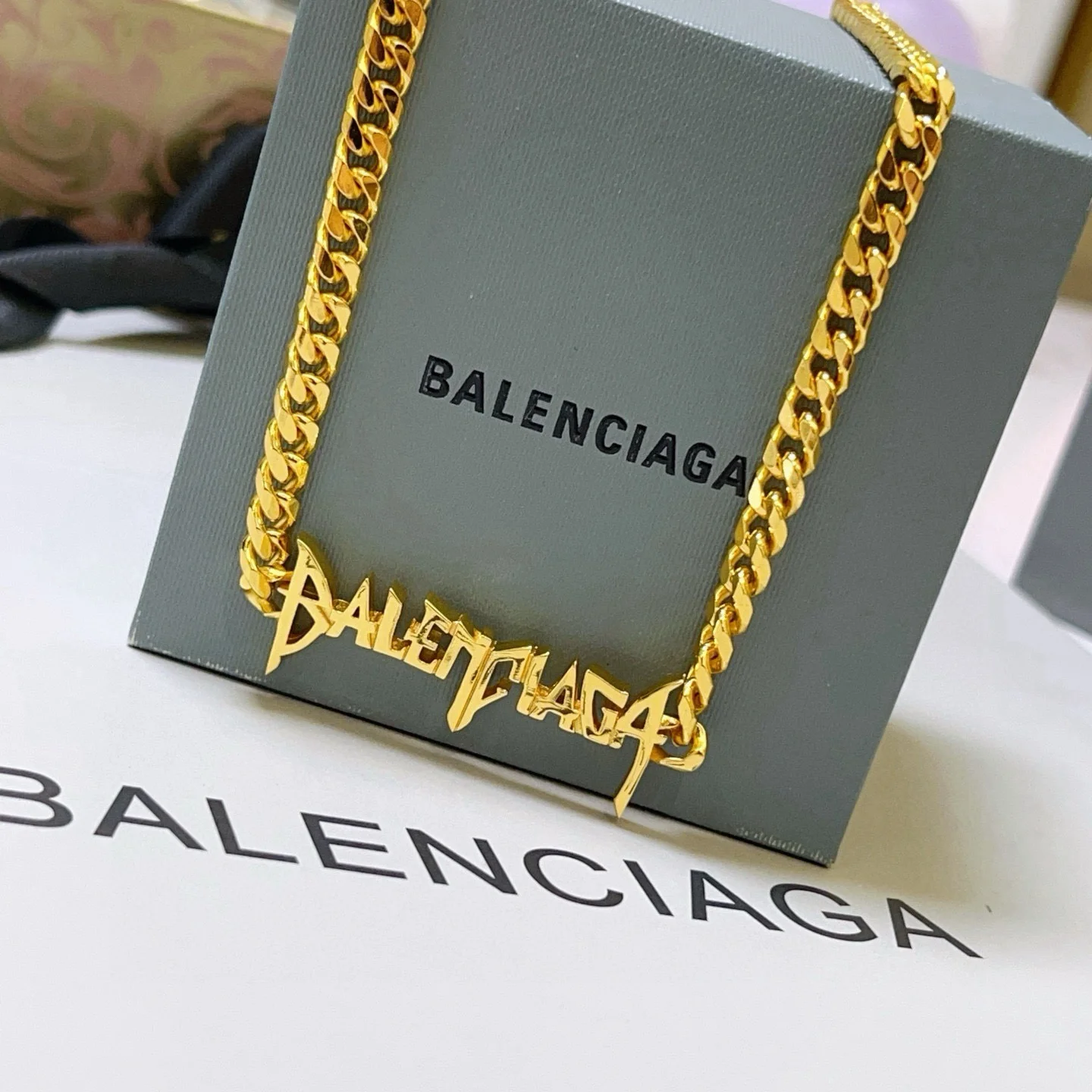 BALENCIAGA Necklaces A05202608050248 - Image 5