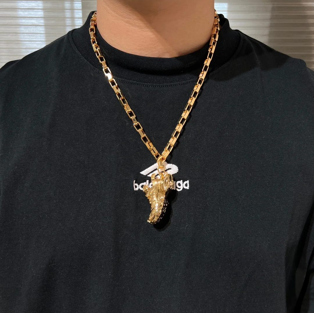 BALENCIAGA Necklaces Brass Gold Plated 55CM A55202608050284