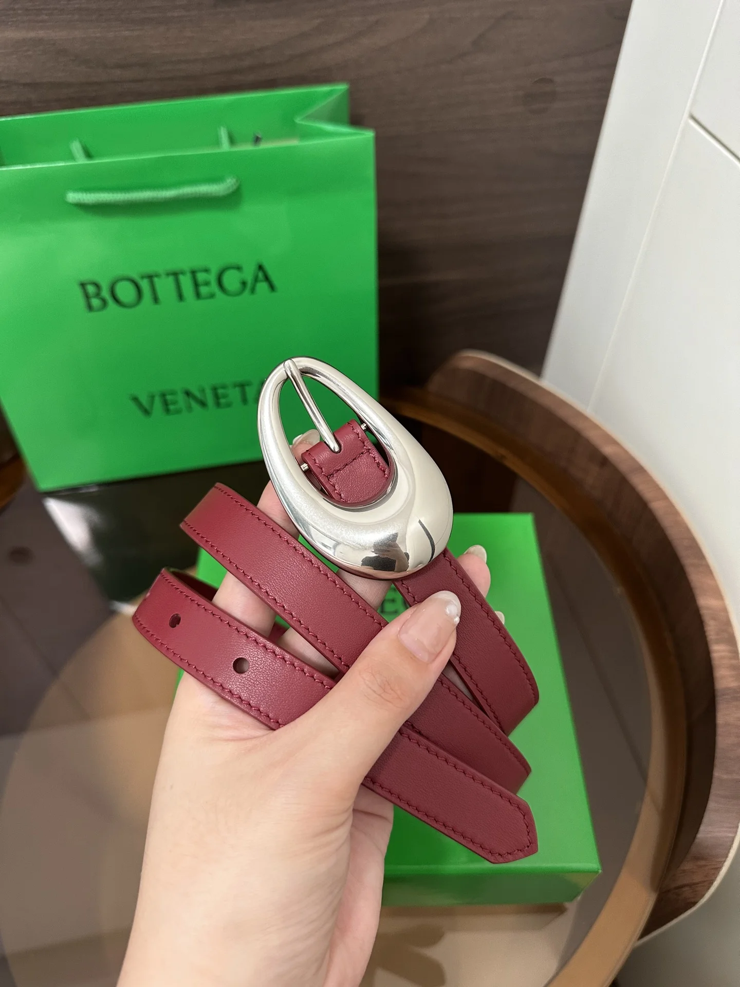 BOTTEGA VENETA Belts Calf Leather 2.0cm Width A70202608050757
