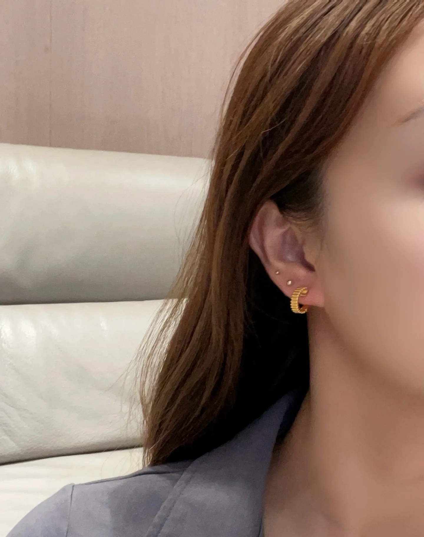 BOUCHERON Earrings Gold Plated Silver G5202608050207 - Image 8