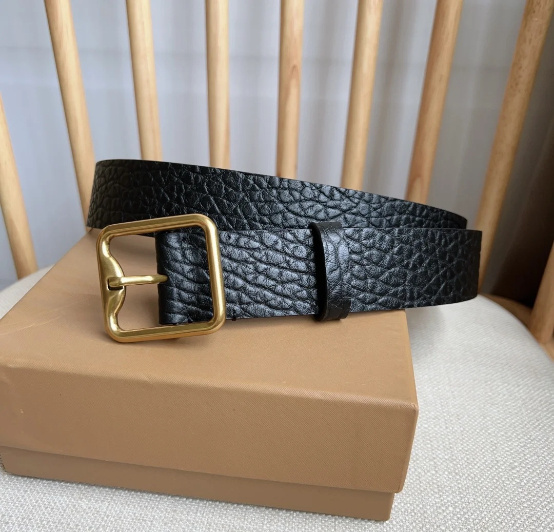 BURBERRY Belts Calf Leather 3.5cm Width A80202608050135 - Image 2