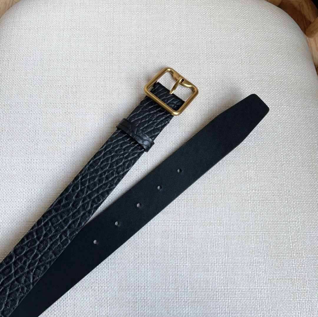 BURBERRY Belts Calf Leather 3.5cm Width A80202608050135 - Image 6