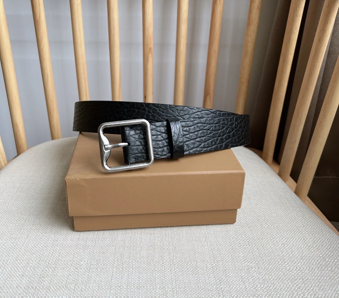 BURBERRY Belts Smooth Calf Leather 3.5cm Width A80202608050134