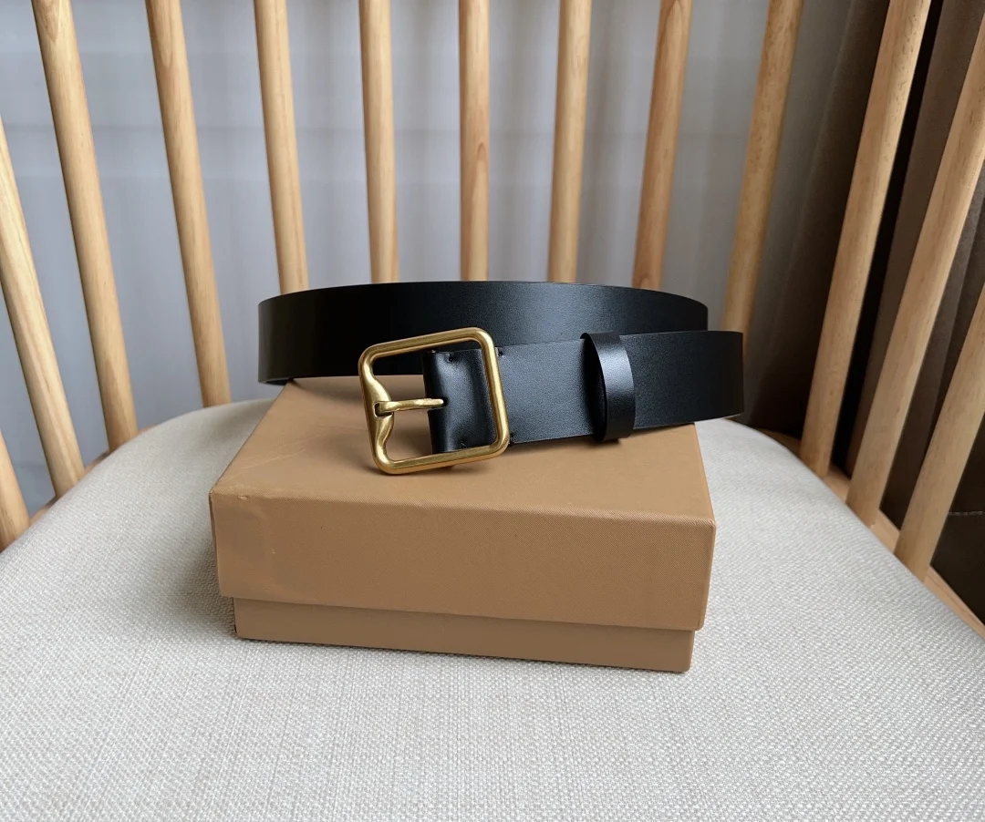 BURBERRY Belts Smooth Calfskin 3.5cm Width A80202608050137