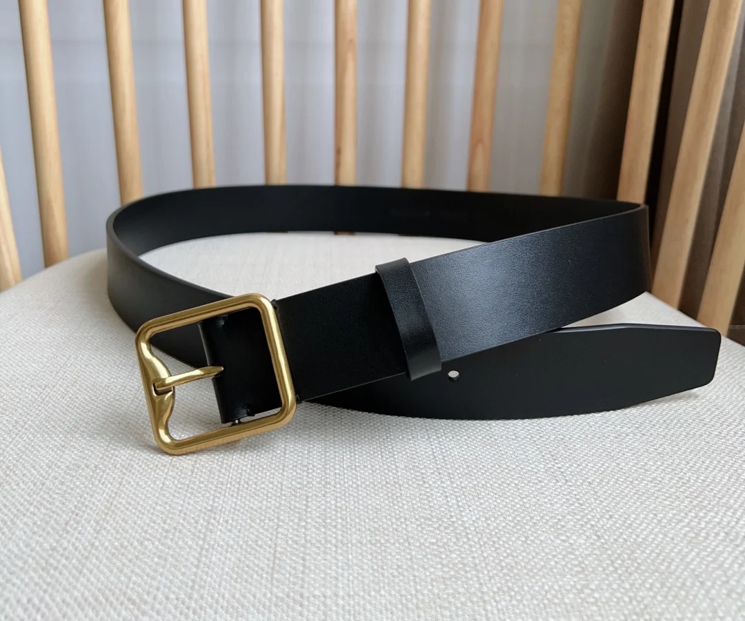 BURBERRY Belts Smooth Calfskin 3.5cm Width A80202608050137 - Image 4