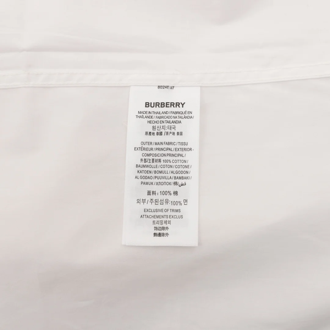 BURBERRY Shirts Cotton Poplin S-XL B20202608030203 - Image 9