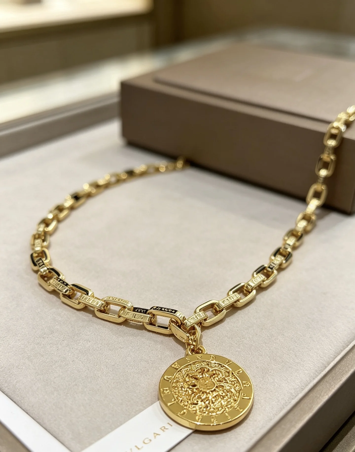 BVLGARI Necklaces 18K Gold 60CM A35202608050046 - Image 5