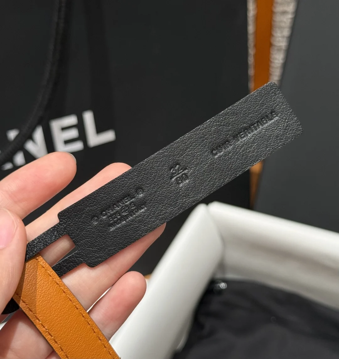 CHANEL Belts 1.5cm Width A50202608050049 - Image 6