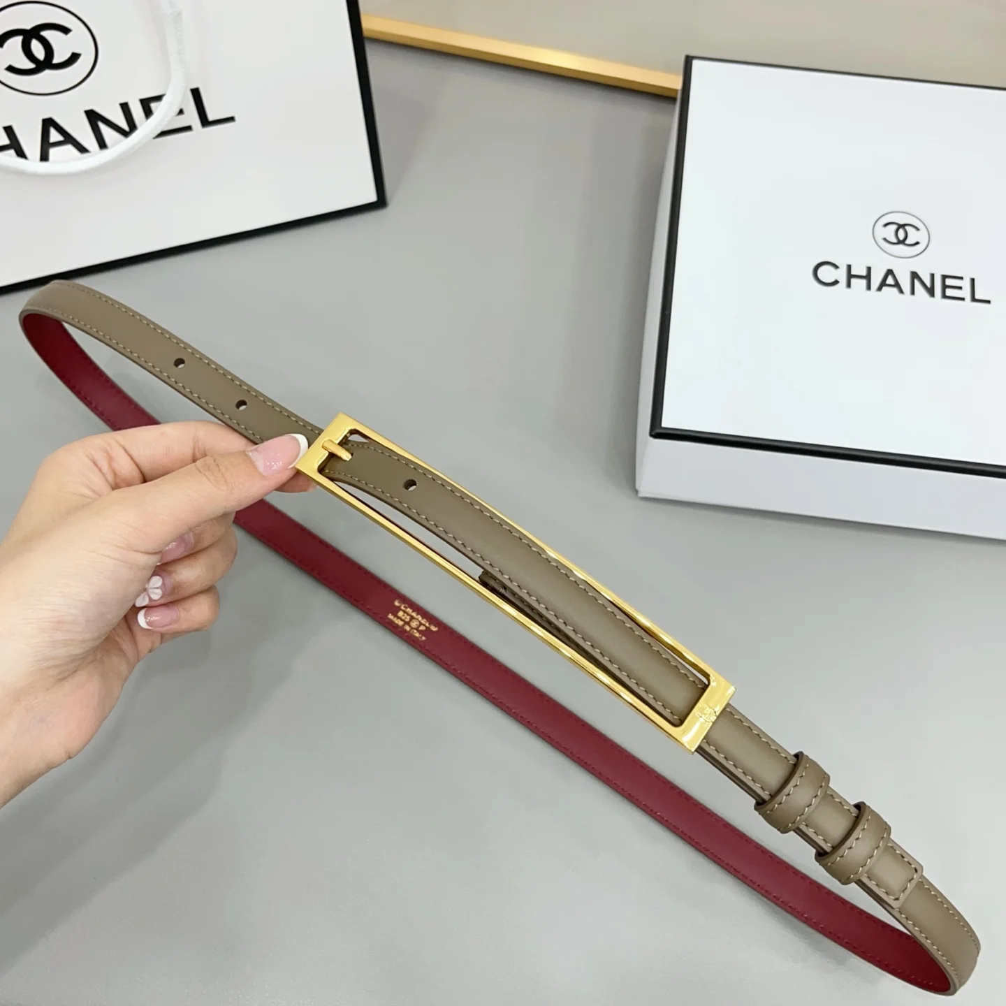 CHANEL Belts 15cm Width A70202608050719