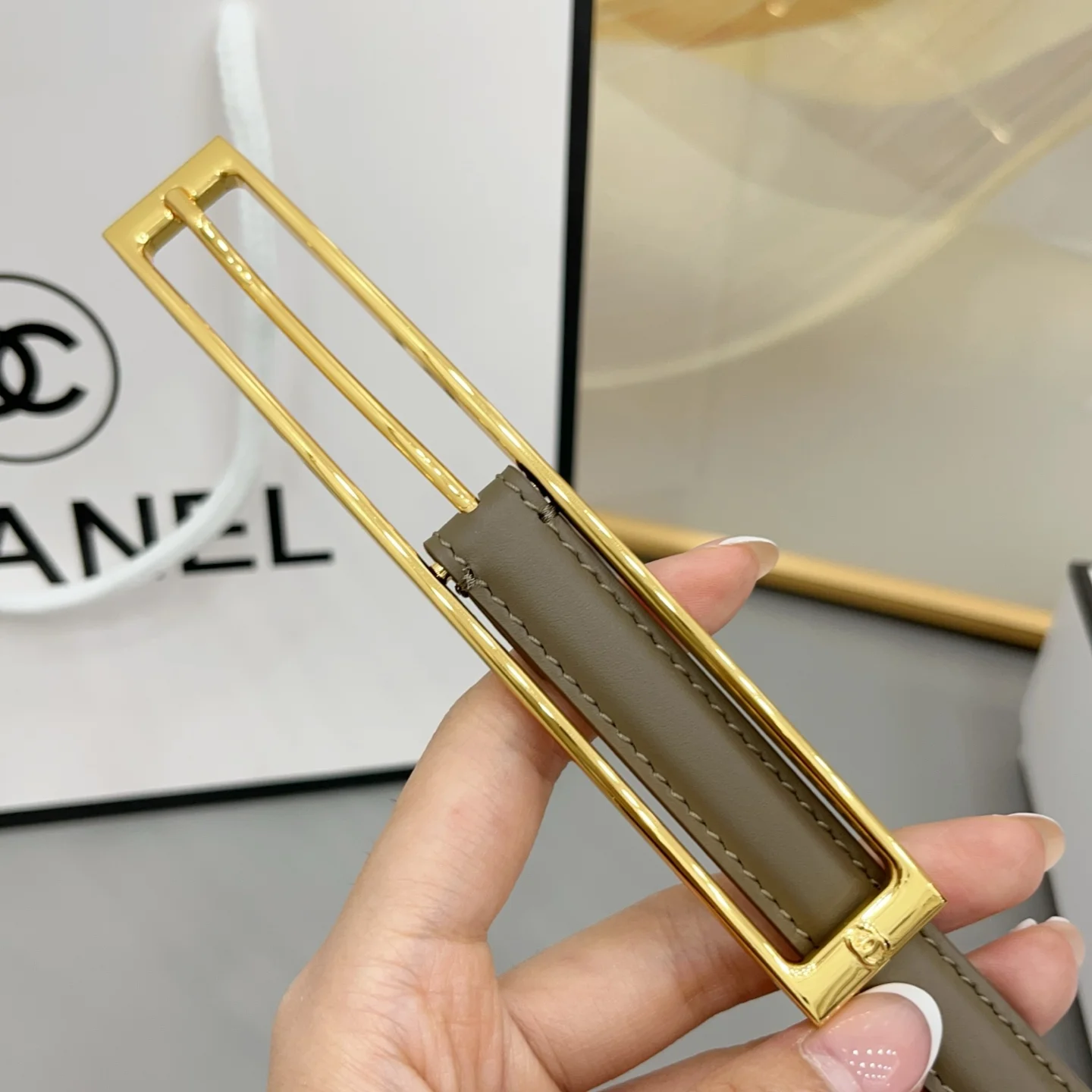 CHANEL Belts 15cm Width A70202608050719 - Image 9