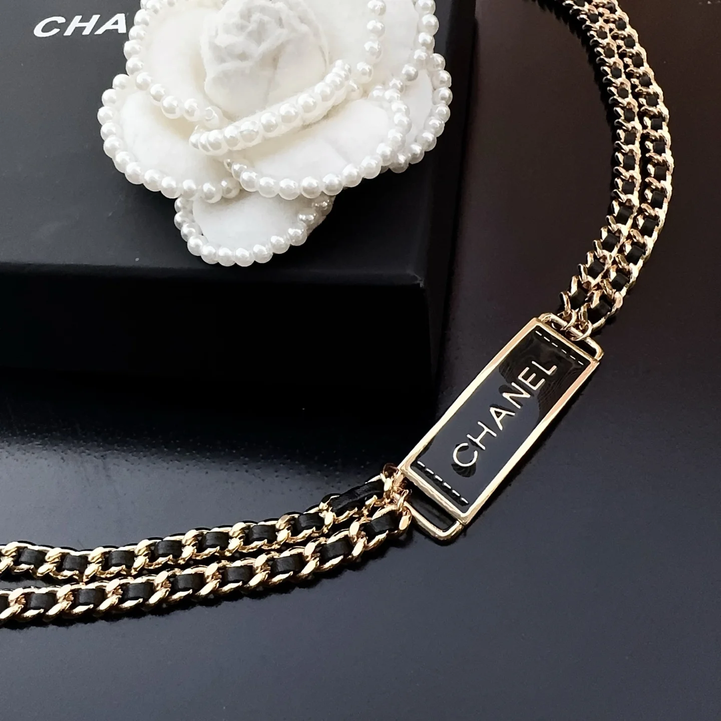CHANEL Belts Braided Calfskin A80202608050282 - Image 2