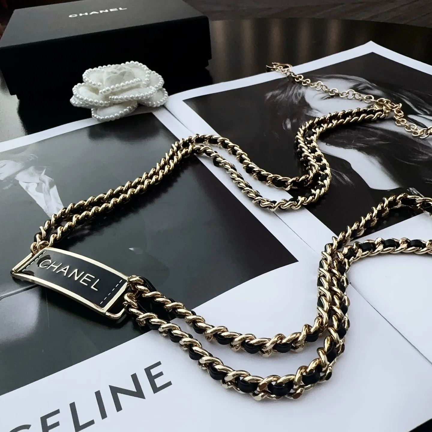 CHANEL Belts Braided Calfskin A80202608050282 - Image 4