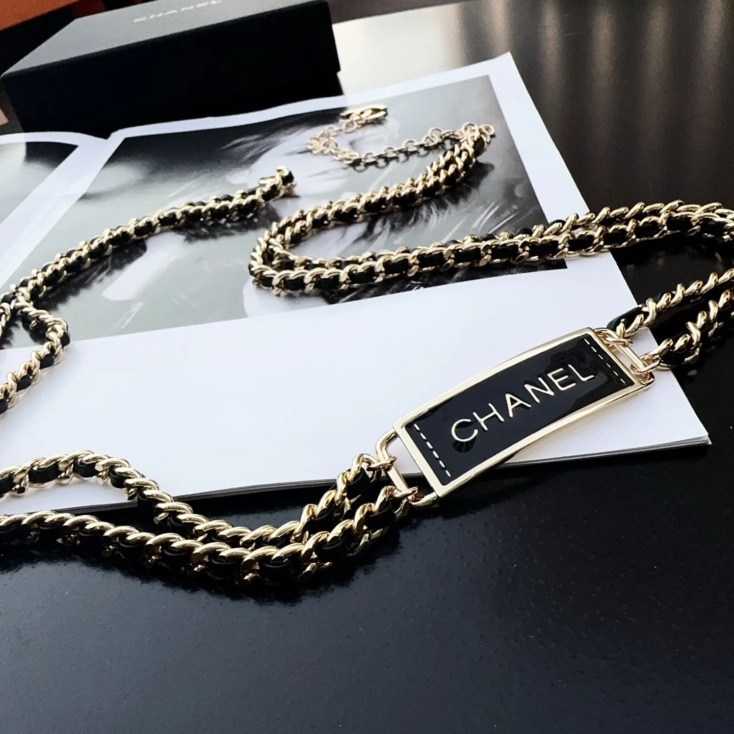 CHANEL Belts Braided Calfskin A80202608050282 - Image 5