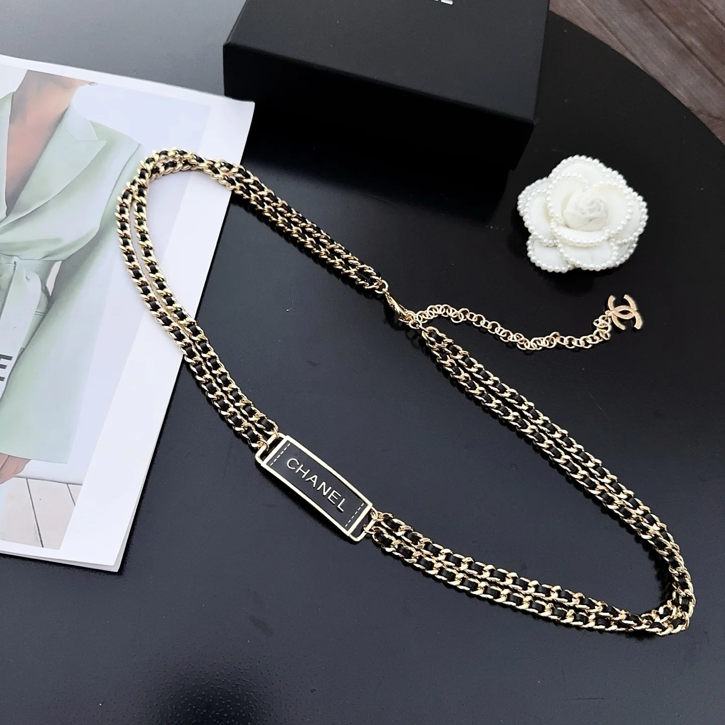 CHANEL Belts Braided Calfskin A80202608050282 - Image 7