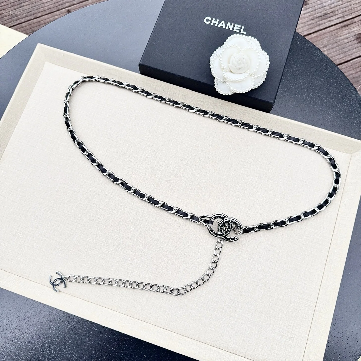 CHANEL Belts Braided Calfskin A80202608050468